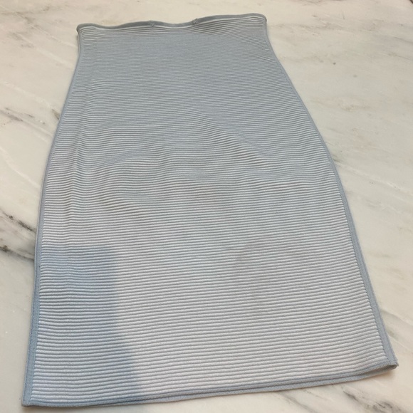 Alexander Wang Light Blue Bandage Skirt - Picture 8 of 10